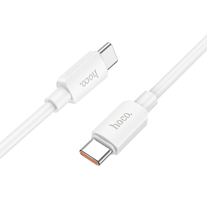 Datový a nabíjecí kabel USB-C - USB-C HOCO X96, 100W, 1m, Bílý