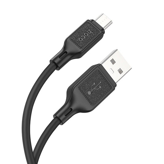 Datový a nabíjecí kabel USB-A - microUSB HOCO X90, 18W, 1m, černý 