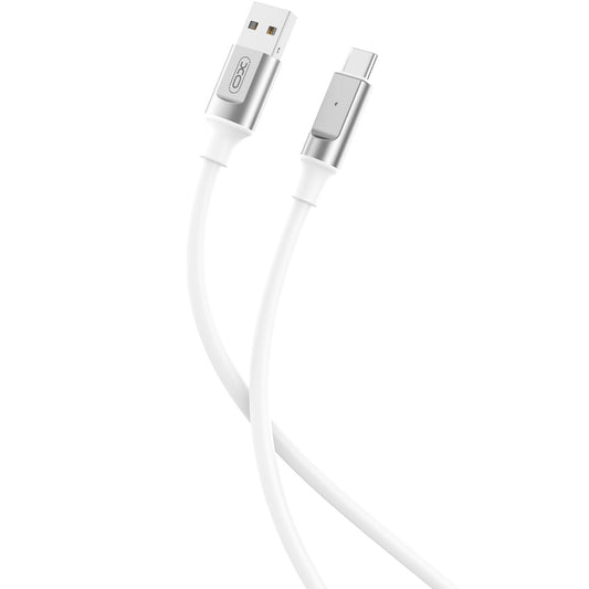 Datový a nabíjecí kabel USB-A - USB-C XO Design NB251, 18W, 1m, Bílý