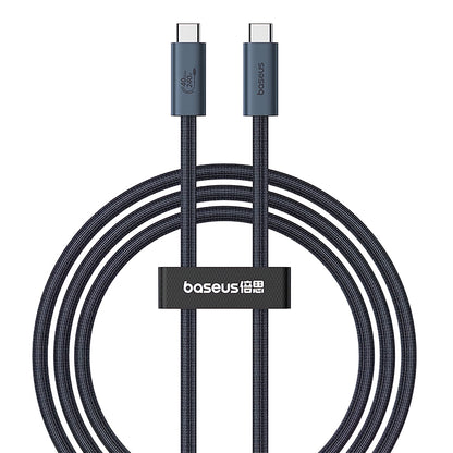 Cablu Date si Incarcare USB-C - USB-C Baseus Flash Series II, 240W, 1m, Negru P10311803111-00