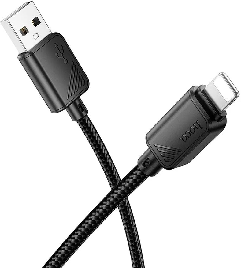 Datový a nabíjecí kabel USB-A - Lightning HOCO X113, 18W, 1m, černý