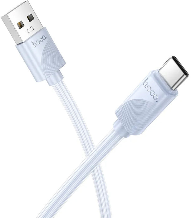 Kabel pro data a nabíjení USB-A - USB-C HOCO X114, 18W, 1m, Modrý