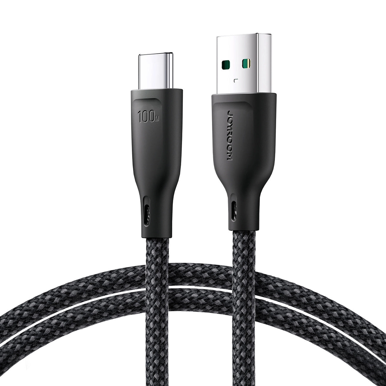 Datový a nabíjecí kabel USB-A - USB-C Joyroom Multi-Color S-A34, 100W, 1m, černý
