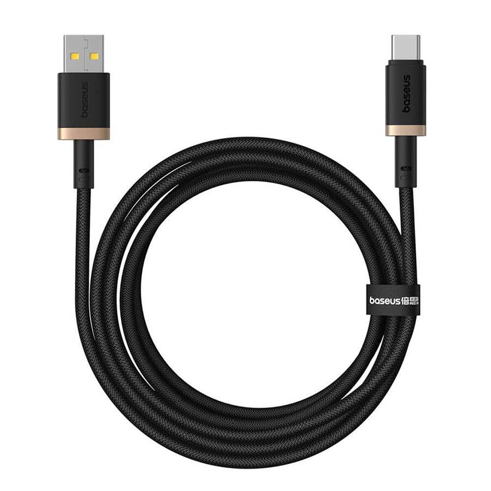 Datový a nabíjecí kabel USB-A - USB-C Baseus Dura Series, 60W, 2m, Zlatý P10377802U01-02