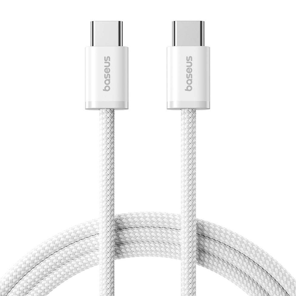 Datový a nabíjecí kabel USB-C - USB-C Baseus Dynamic 4 Series, 100W, 1m, Bílý P10381400211-00