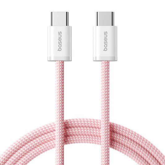 Datový a nabíjecí kabel USB-C - USB-C Baseus Dynamic 4 Series, 100W, 1m, Růžový P10381400411-00