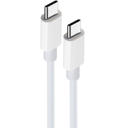 Kabel pro data a nabíjení USB-C - USB-C MaXlife MXUC-05, 60W, 1m, bílý