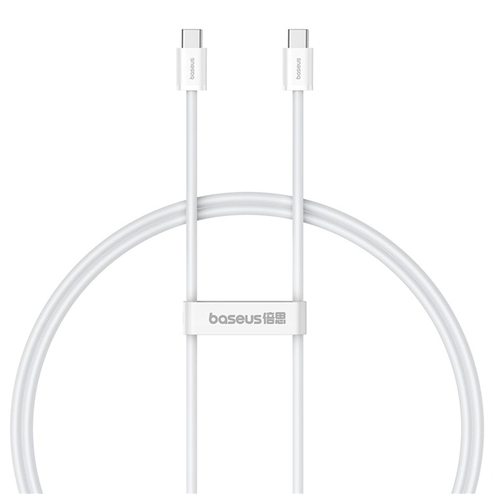 Datový a nabíjecí kabel USB-C - USB-C Baseus Superior Series 2, 30W, 1m, bílý P10365200211-00