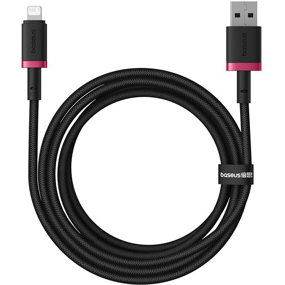 Kabel pro data a nabíjení USB-A - Lightning Baseus Dura Series, 18W, 1m, Červený P10377801U01-01