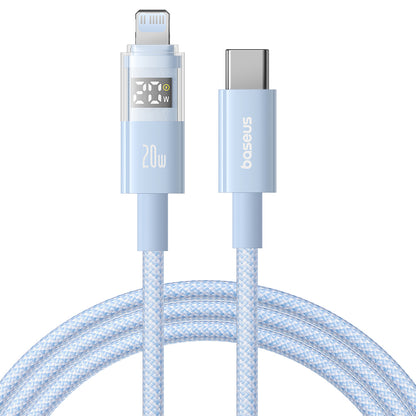 Kabel pro data a nabíjení USB-C - USB-C Baseus Display 2, 100W, 2m, Modrý P10382702311-01