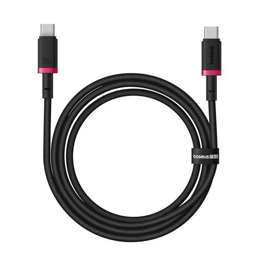 Datový a nabíjecí kabel USB-C - USB-C Baseus Dura Series, 100W, 2m, Červený P10377803U01-02