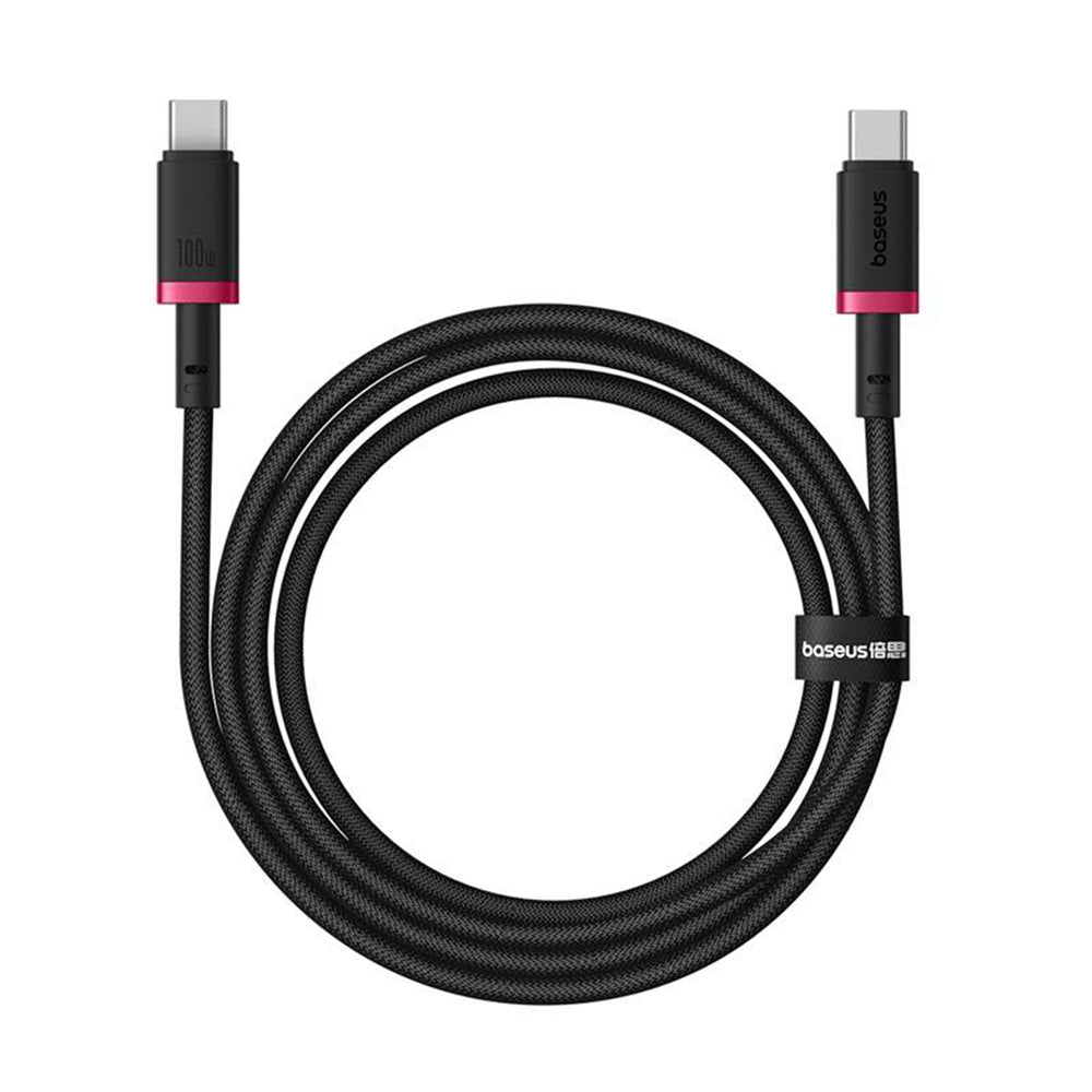 Kabel pro data a nabíjení USB-C - USB-C Baseus Dura Series, 100W, 1m, Červený P10377803U01-01