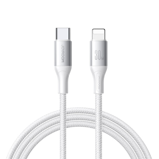 Datový a nabíjecí kabel USB-C - Lightning Joyroom S-A28 Flash, 30W, 1m, Bílý