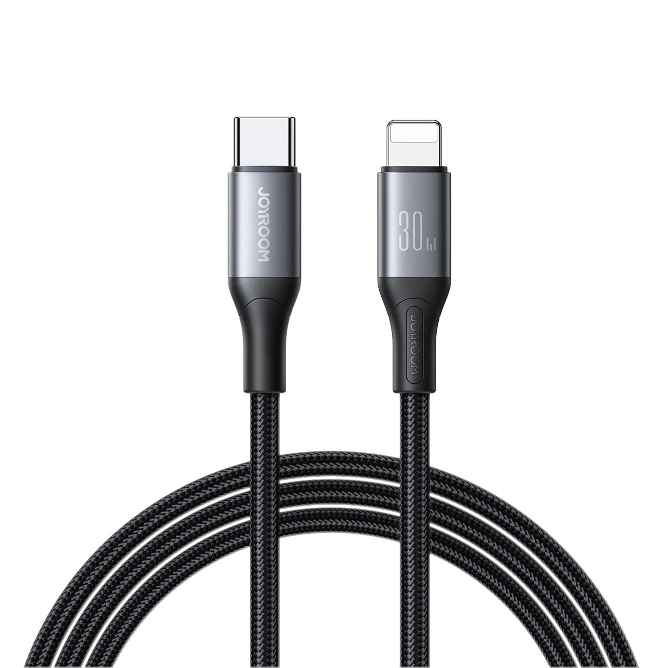 Datový a nabíjecí kabel USB-C - Lightning Joyroom S-A28 Flash, 30W, 1m, černý