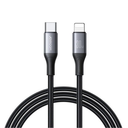 Datový a nabíjecí kabel USB-C - Lightning Joyroom S-A28 Flash, 30W, 1m, černý