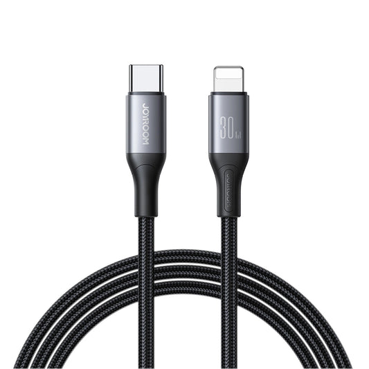 Datový a nabíjecí kabel USB-C - Lightning Joyroom S-A28 Flash, 30W, 1m, černý