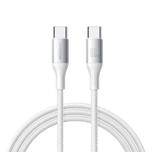 Datový a nabíjecí kabel USB-C - USB-C Joyroom S-A28 Flash, 60W, 2m, Bílý