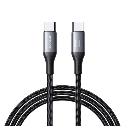Datový a nabíjecí kabel USB-C - USB-C Joyroom S-A28 Flash, 60W, 1m, černý