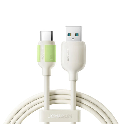 Datový a nabíjecí kabel USB-A - USB-C Joyroom S-A53, 30W, 2m, béžový