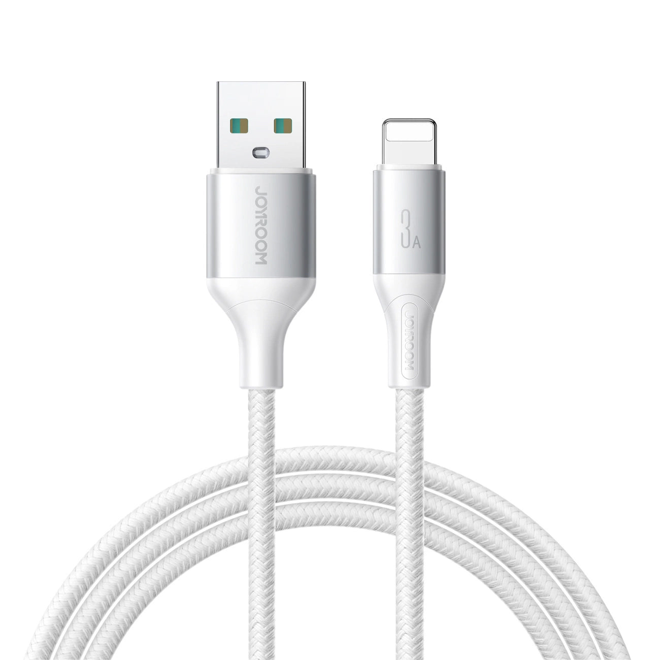 Datový a nabíjecí kabel USB-A - Lightning Joyroom S-A28 Flash, 18W, 2m, Bílý