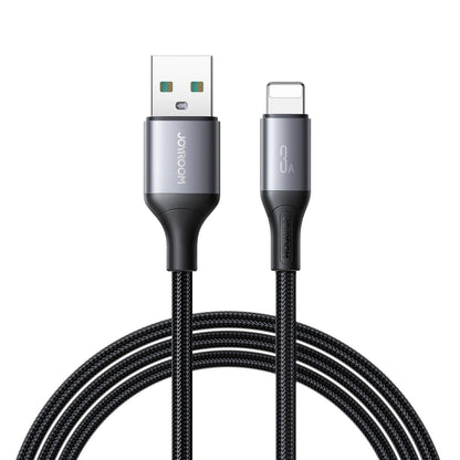 Datový a nabíjecí kabel USB-A - Lightning Joyroom S-A28 Flash, 18W, 2m, černý