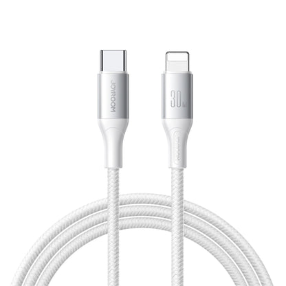 Datový a nabíjecí kabel USB-C - Lightning Joyroom S-A28 Flash, 30W, 2m, bílý