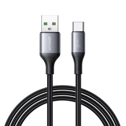 Datový a nabíjecí kabel USB-A - USB-C Joyroom S-A28 Flash, 30W, 2m, černý