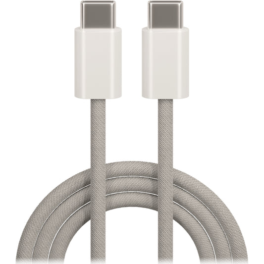 Datový a nabíjecí kabel USB-C - USB-C MaXlife MXUC-06, 20W, 1m, šedý