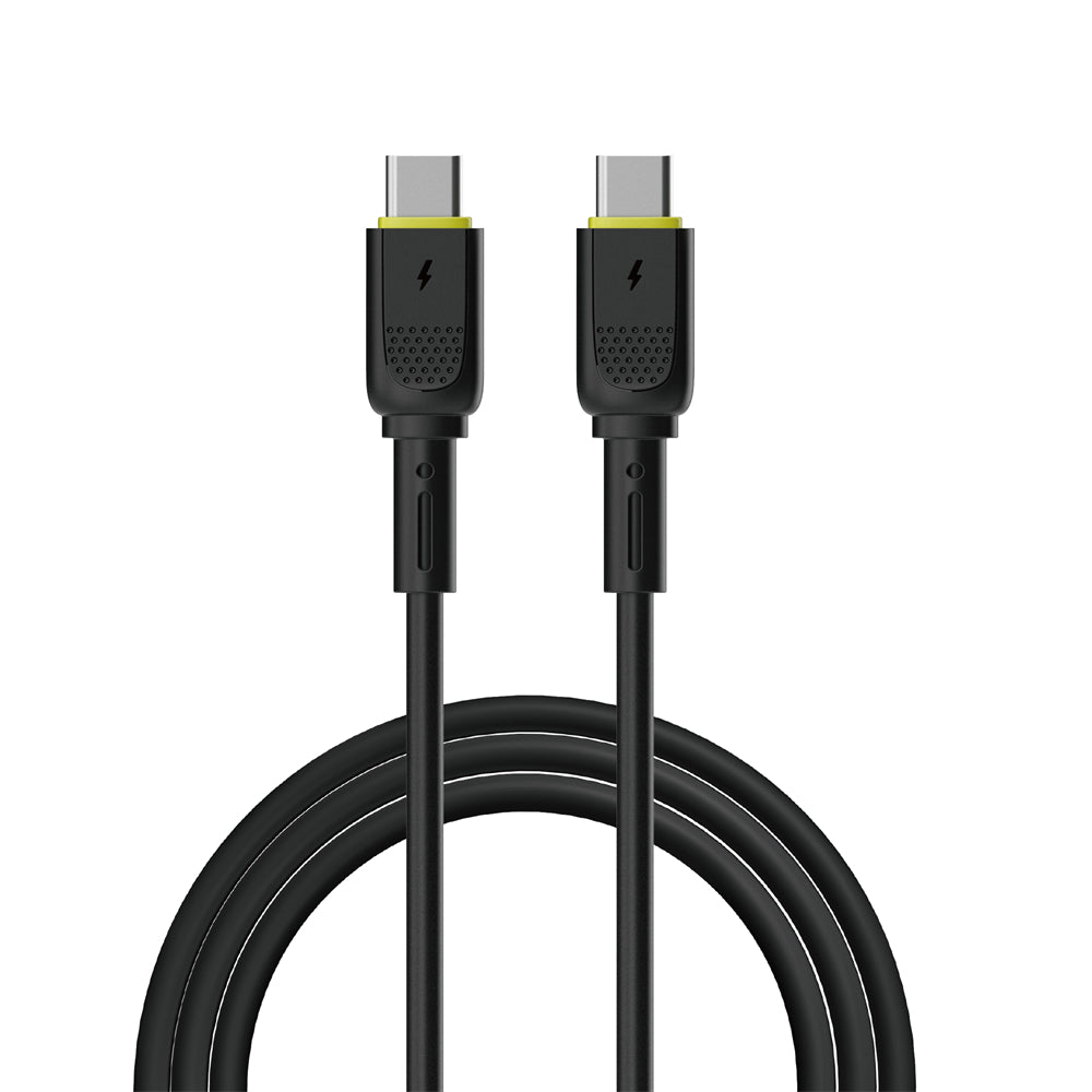 Datový a nabíjecí kabel USB-C - USB-C WiWu Wi-C034, 60W, 1.2m, Černý