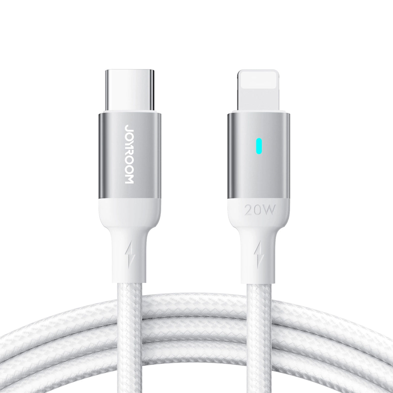 Datový a nabíjecí kabel USB-C - Lightning Joyroom S-A10, 20W, 1.2m, bílý
