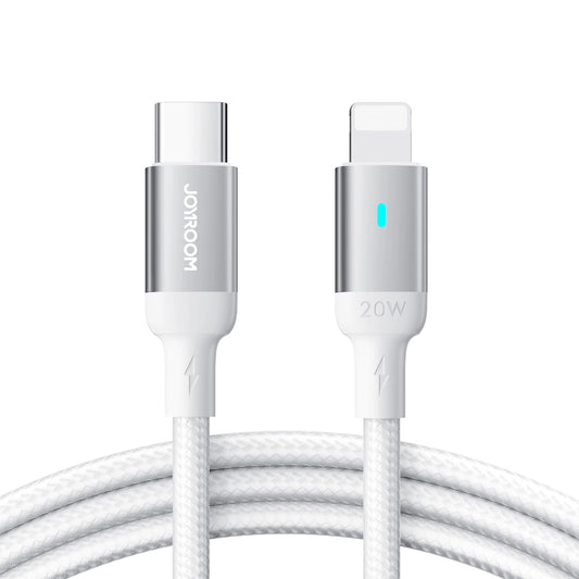 Datový a nabíjecí kabel USB-C - Lightning Joyroom S-A10, 20W, 1.2m, bílý