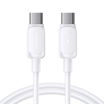 Datový a nabíjecí kabel USB-C - USB-C Joyroom S-A14, 60W, 1.2m, Bílý