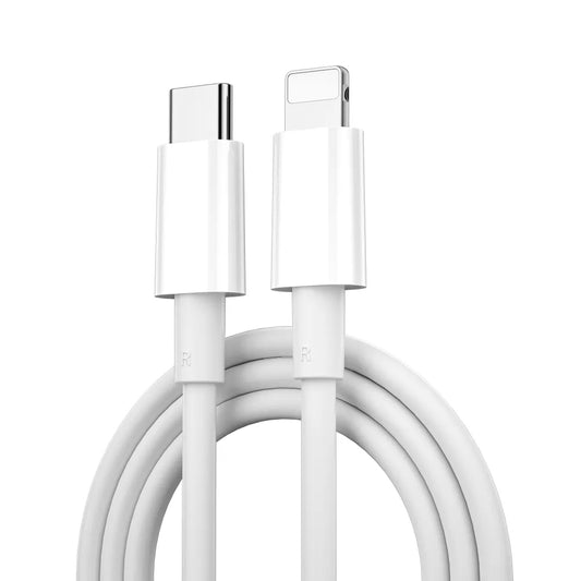 Datový a nabíjecí kabel USB-C - Lightning WiWu Wi-C008, 30W, 1.2m, bílý