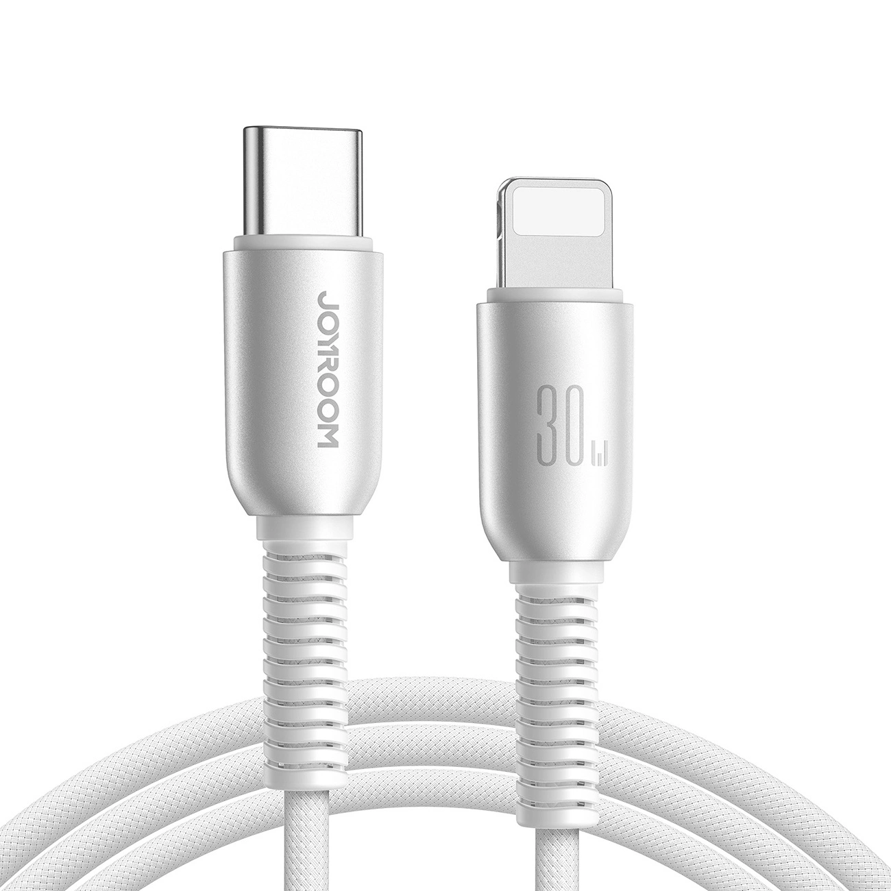 Datový a nabíjecí kabel USB-C - Lightning Joyroom S-A51, 30W, 1.2m, šedý