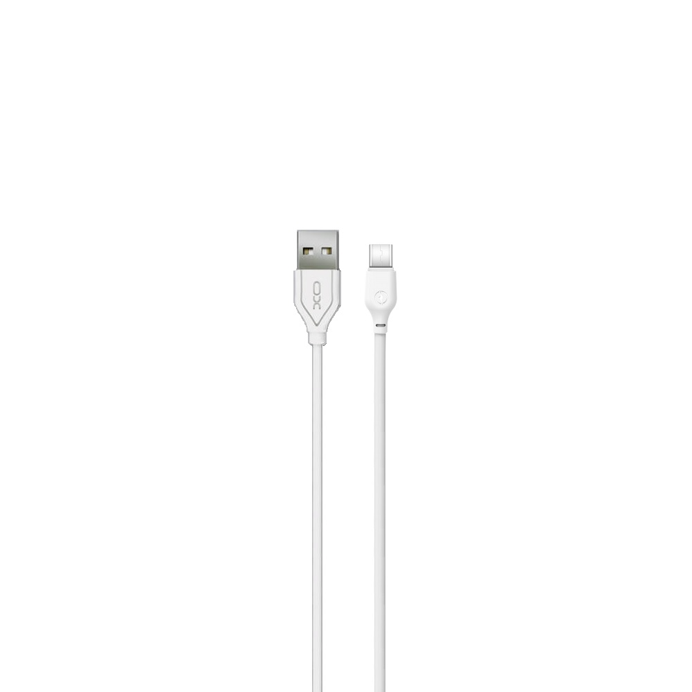 Datový a nabíjecí kabel USB-A - USB-C XO Design NB103, 18W, 1m, Bílý