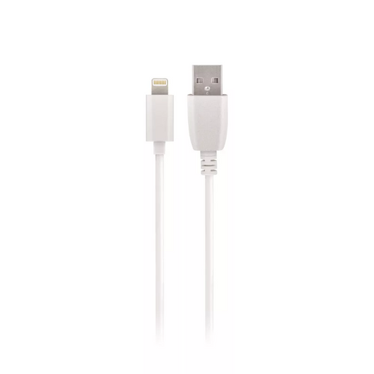 Datový a nabíjecí kabel USB-A - Lightning MaXlife, 5W, 1m, Bílý