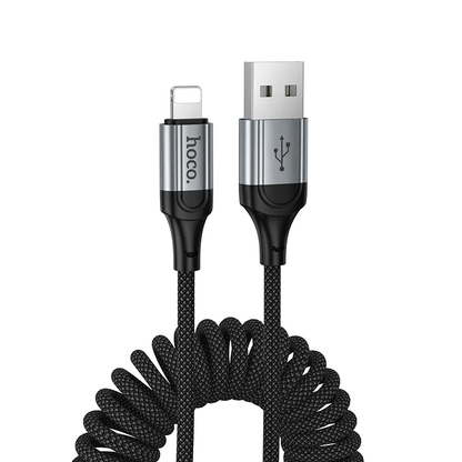 Datový a nabíjecí kabel USB-A - Lightning HOCO X121, 27W, 1.5m, černý