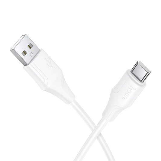Datový a nabíjecí kabel USB-A - USB-C HOCO X124, 18W, 1m, Bílý