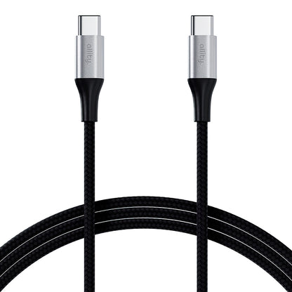 Kabel pro data a nabíjení USB-C - USB-C Allity. AUC-01, 100W, 1m, černý