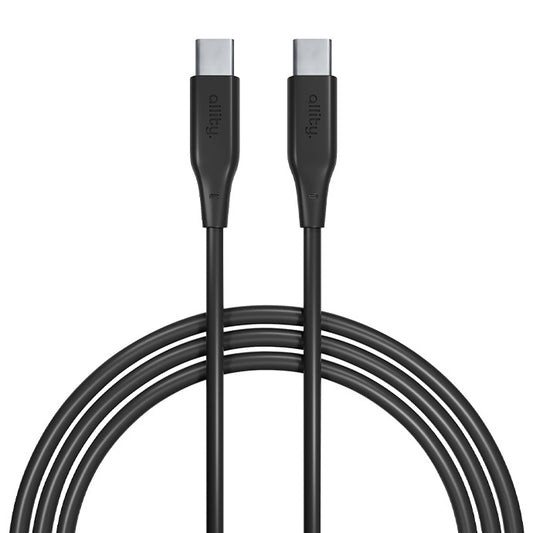 Kabel pro data a nabíjení USB-C - USB-C Allity. AUC-02, 100W, 2m, černý