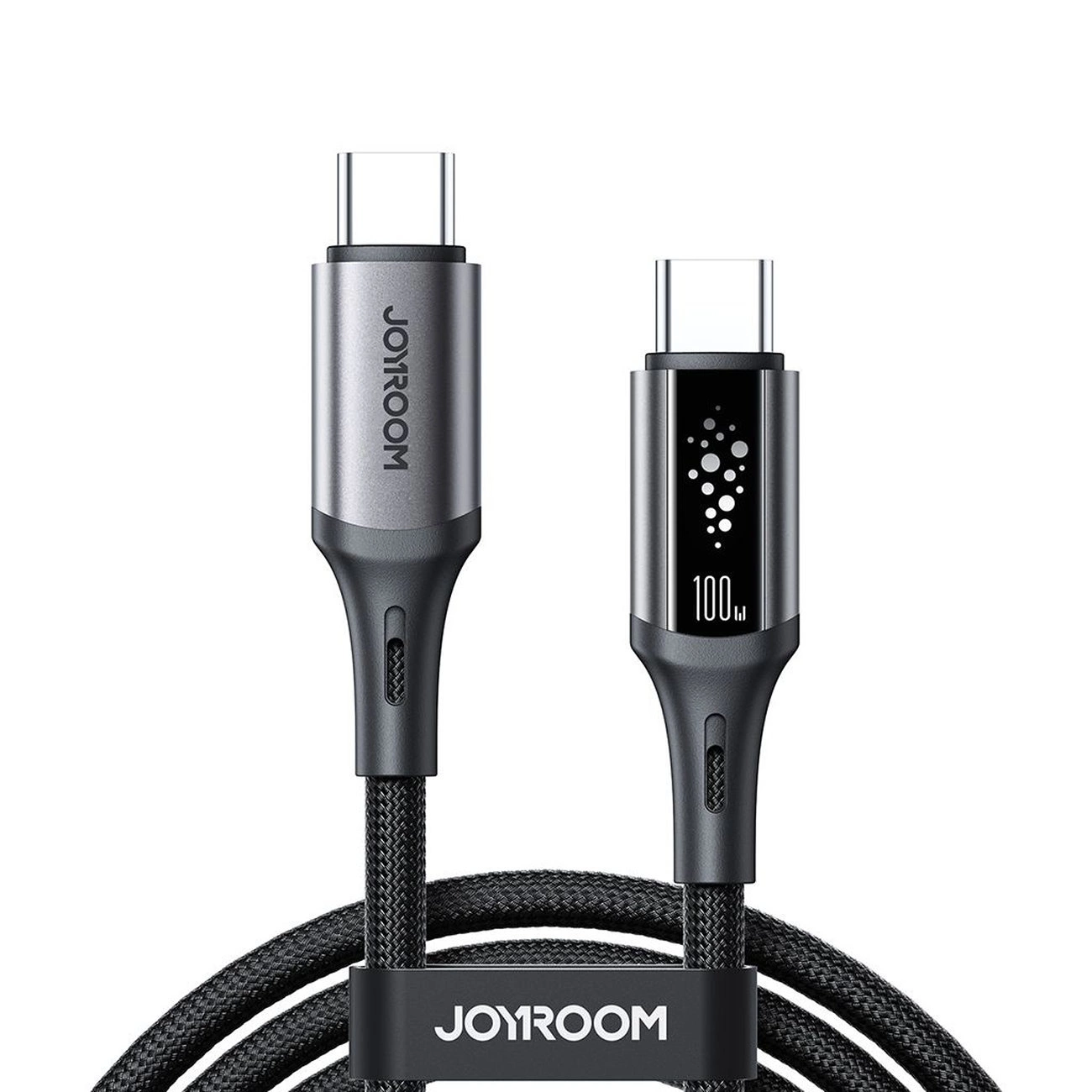 Datový a nabíjecí kabel USB-C - USB-C Joyroom S-A60 StarTalk, 100W, 1.2m, černý