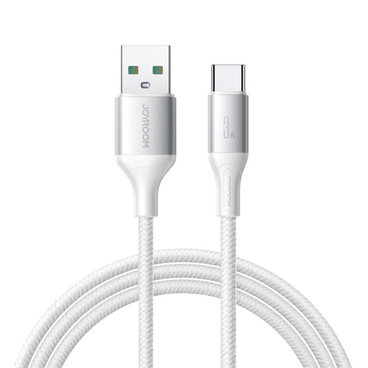 Datový a nabíjecí kabel USB-A - USB-C Joyroom S-A28 Flash, 18W, 1m, Bílý