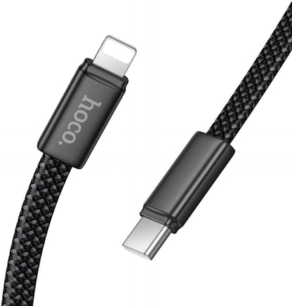 Datový a nabíjecí kabel USB-C - Lightning HOCO X125, 30W, 1m, černý