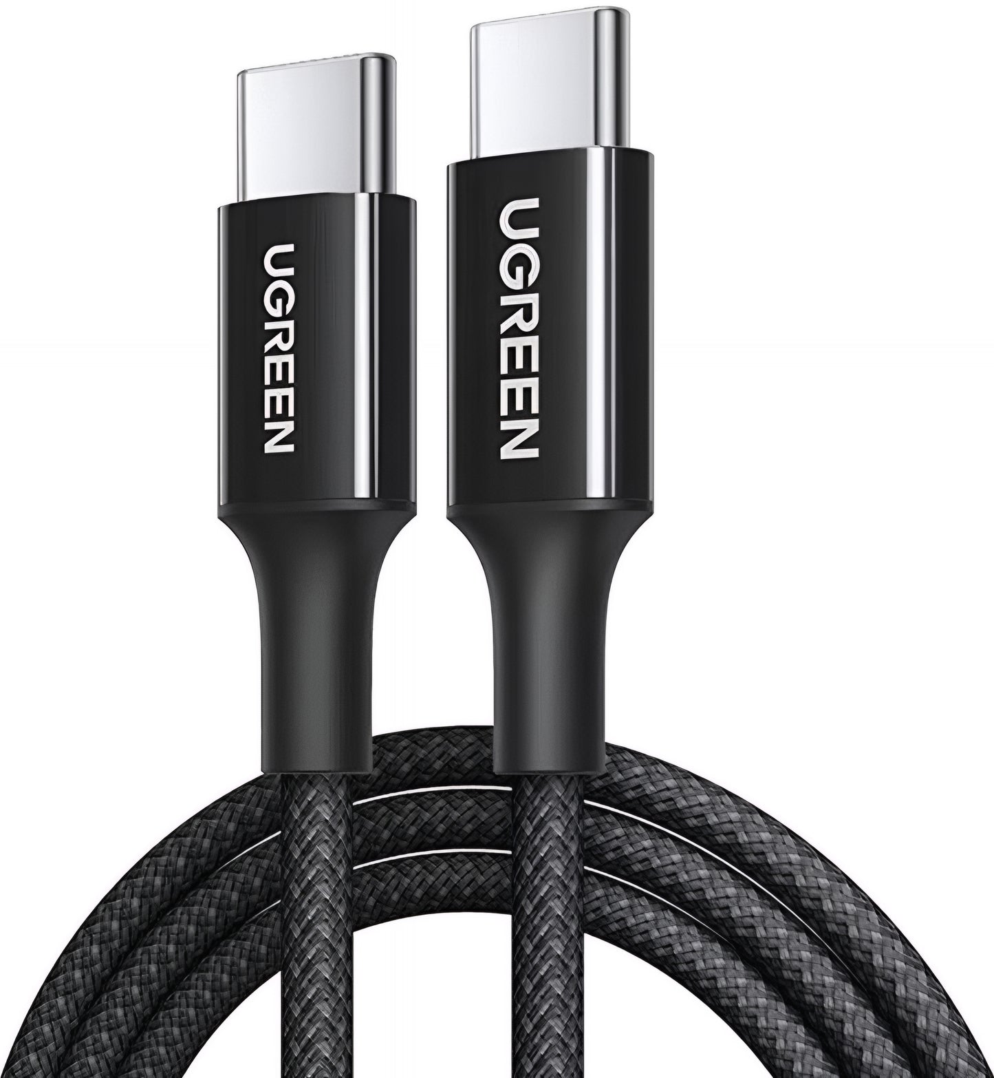 Datový a nabíjecí kabel USB-C - USB-C UGREEN L501, 60W, 2m, černý