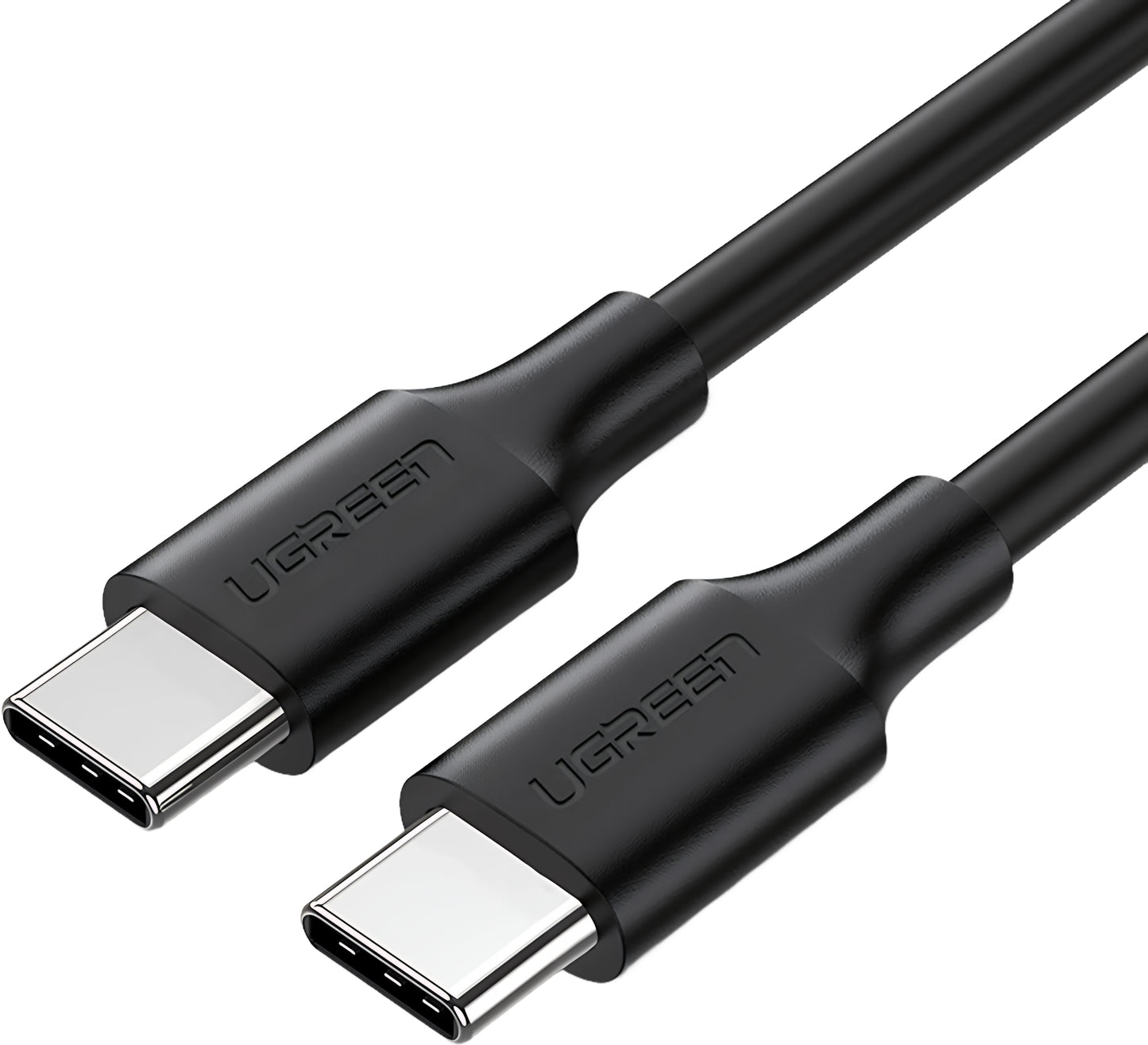 Datový a nabíjecí kabel USB-C - USB-C UGREEN US286, 60W, 3m, černý