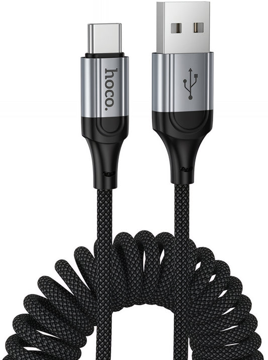 Datový a nabíjecí kabel USB-A - USB-C HOCO X121, 18W, 1.5m, černý