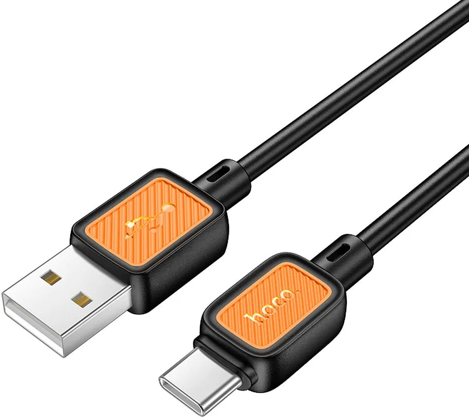 Datový a nabíjecí kabel USB-A - USB-C HOCO X108, 18W, 1m, černý
