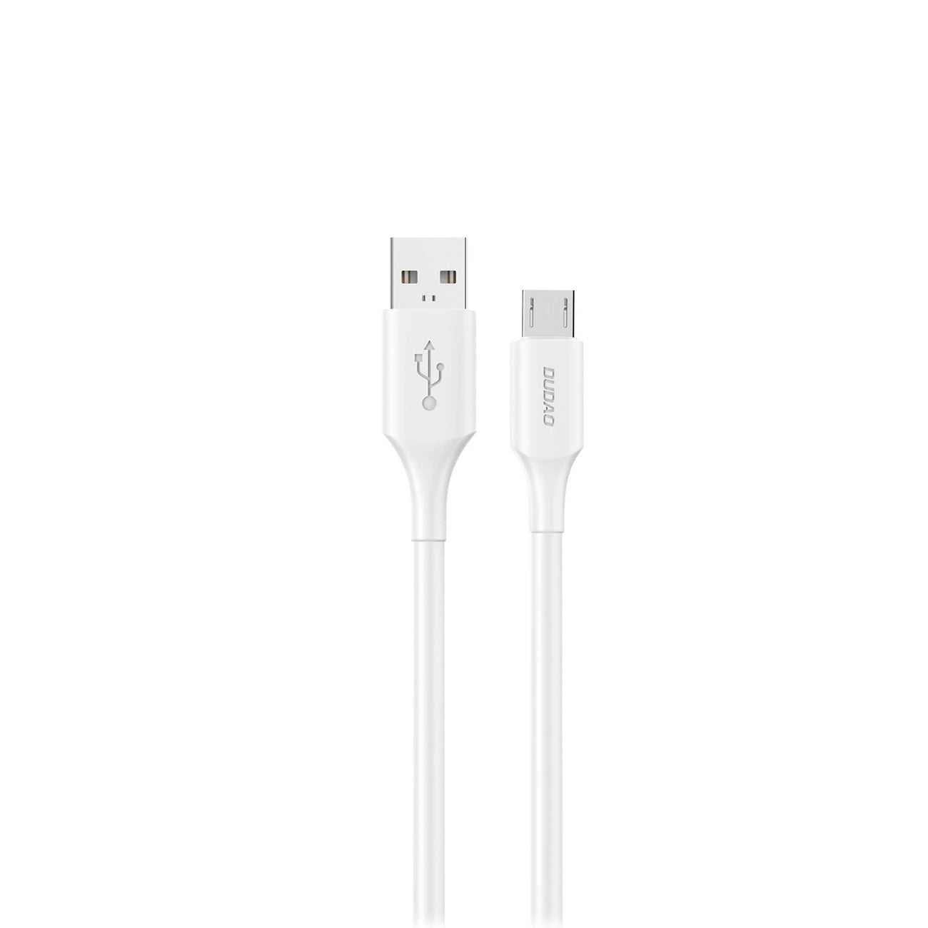 Datový a nabíjecí kabel USB-A - microUSB Dudao L2SM, 18W, 1.2m, Bílý