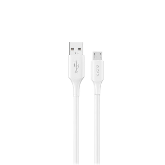 Datový a nabíjecí kabel USB-A - microUSB Dudao L2SM, 18W, 1.2m, Bílý