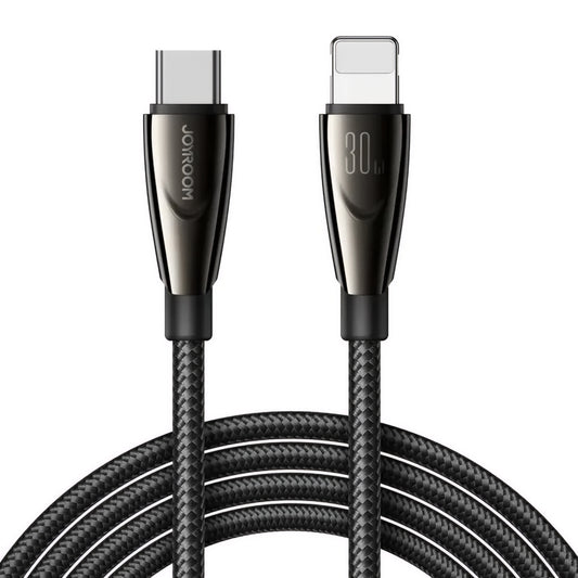 Datový a nabíjecí kabel USB-C - Lightning Joyroom S-A31, 30W, 1.2m, černý